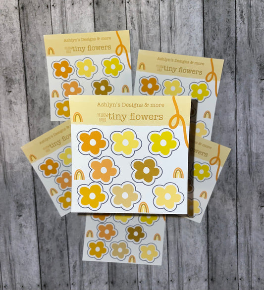 Tiny Flower Sticker Sheet