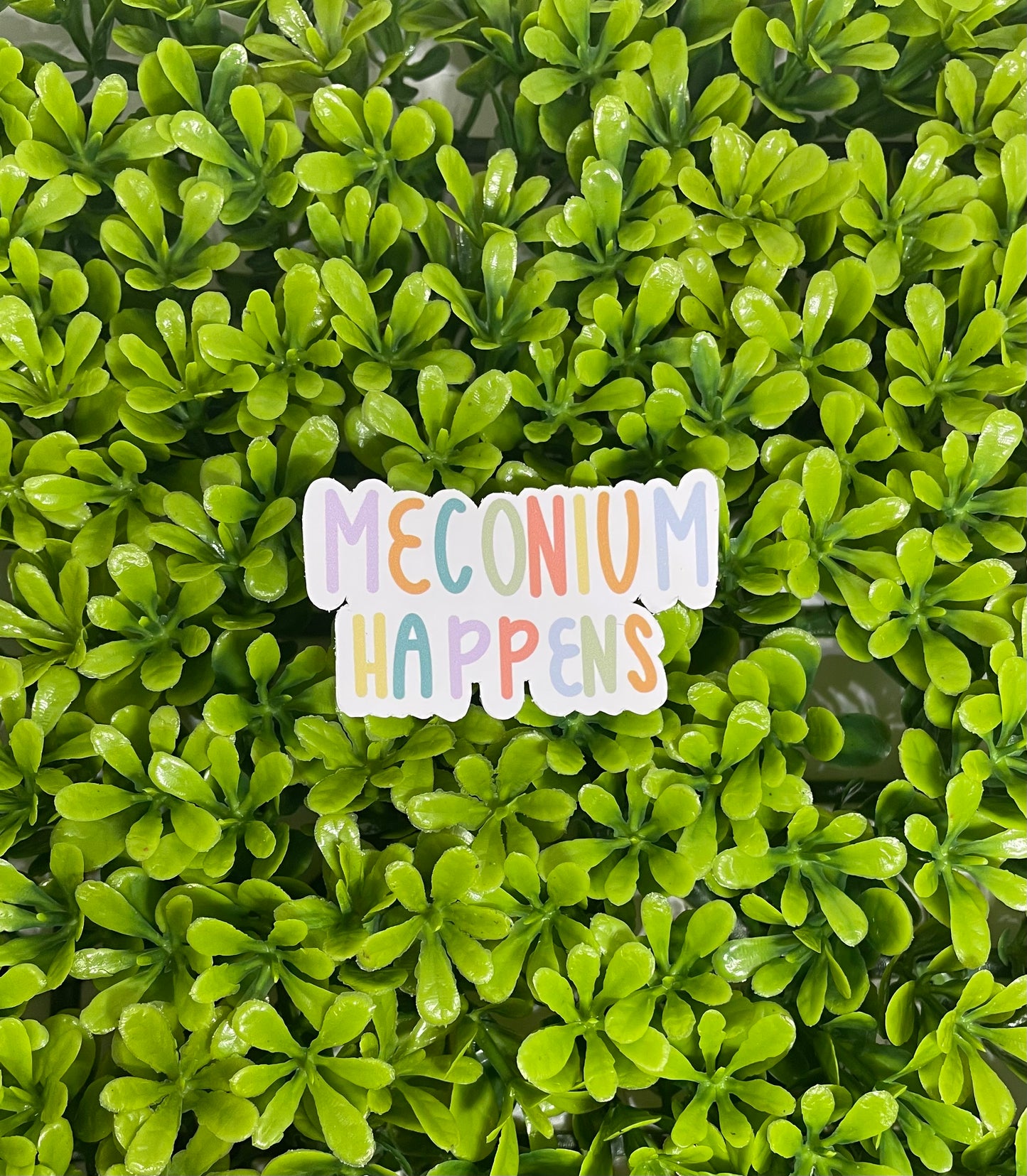 Meconium happens